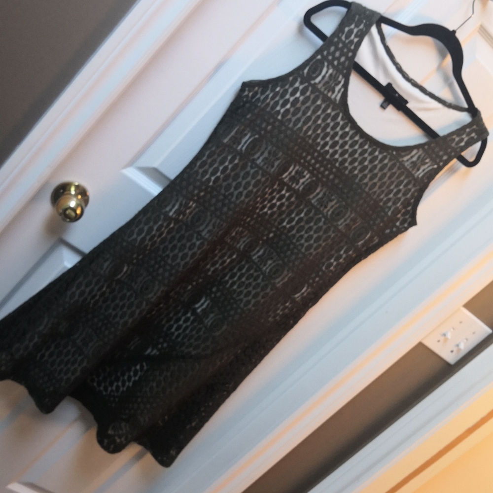 Ronni Nicole Olive Green Lace Dress, sz 12